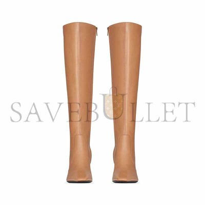 YSL FRANCOISE BOOTS IN SMOOTH LEATHER 841574AACSQ2526